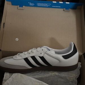 adidas White and Black Sneakers